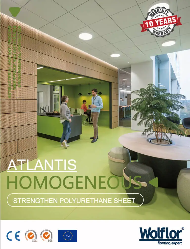 ATLANTIS HOMOGENEOUS FLOORING -WOLFLOR