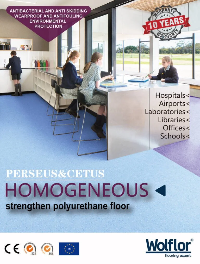 PERSEUS & CETUS HOMOGENEOUS FLOORING- WOLFLOR
