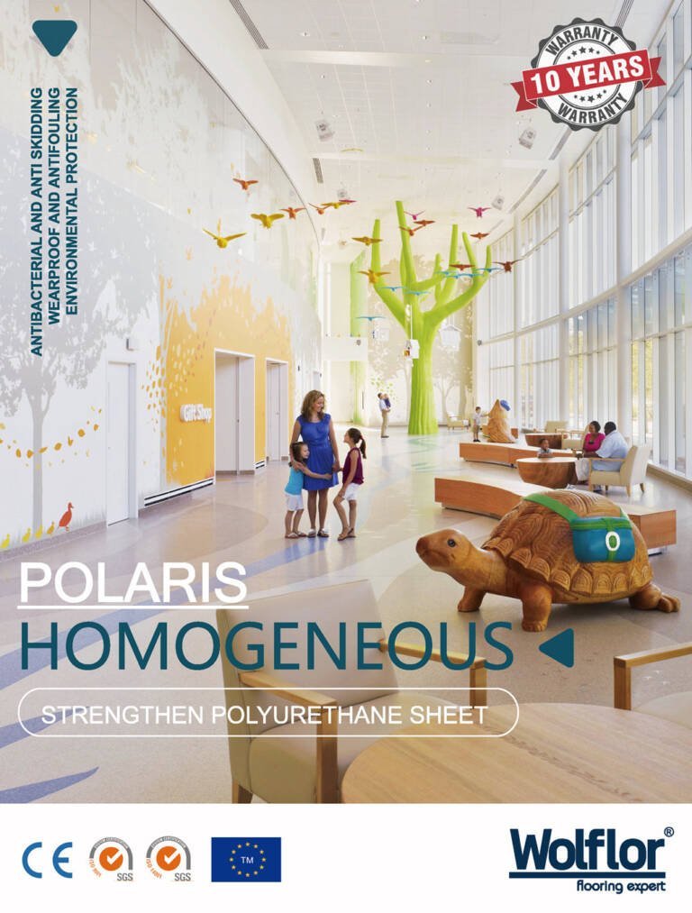 POLARIS HOMOGENEOUS FLOORING -WOLFLOR